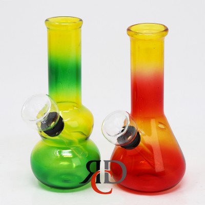 WATER PIPE TRANSPRENT DOUBLE COLOR  WP150K 1CT